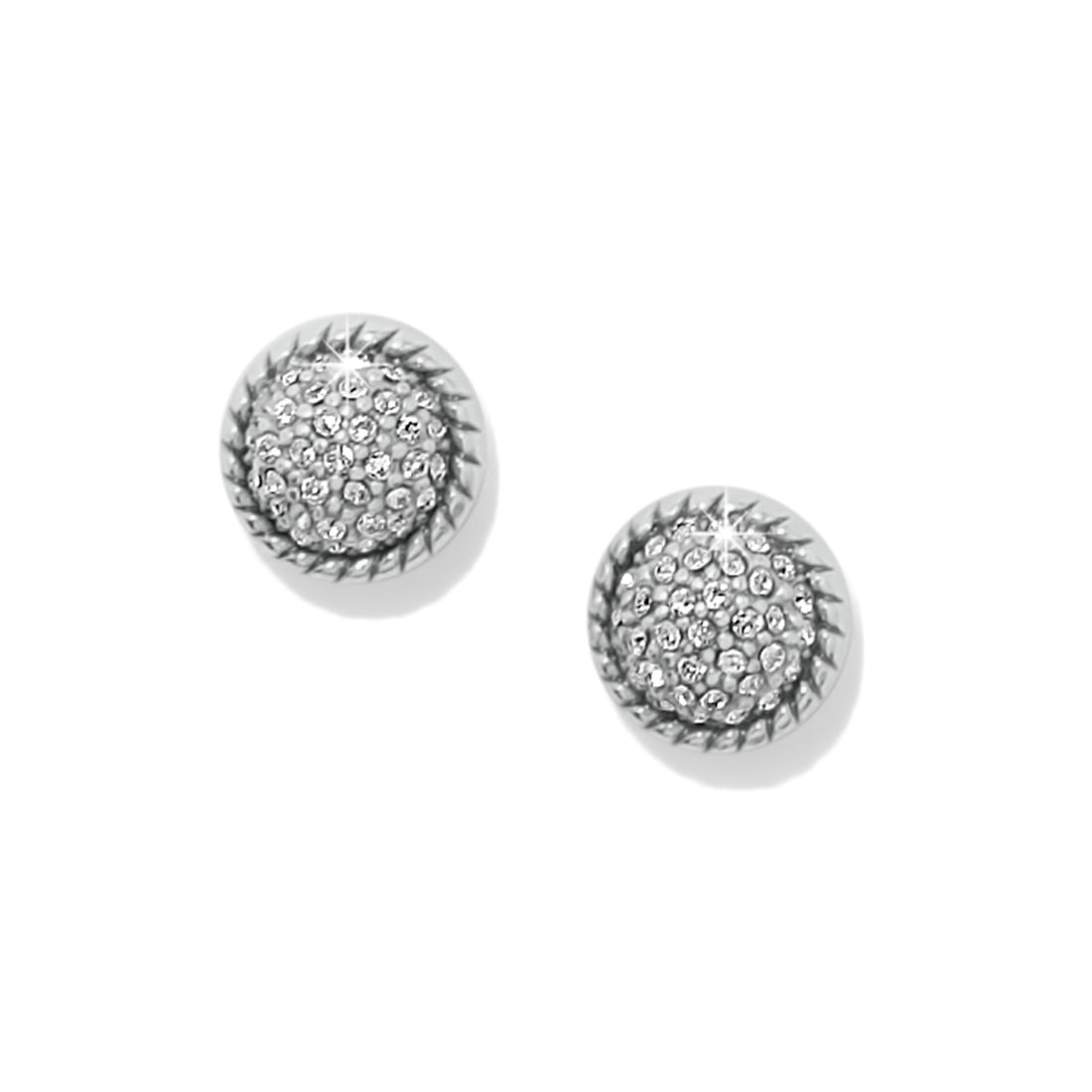Brighton | Illumina Celeste Dome Post Earrings-Silver