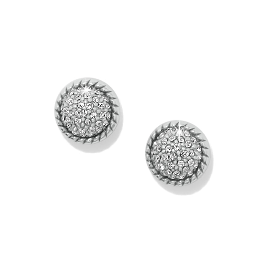 Brighton | Illumina Celeste Dome Post Earrings-Silver