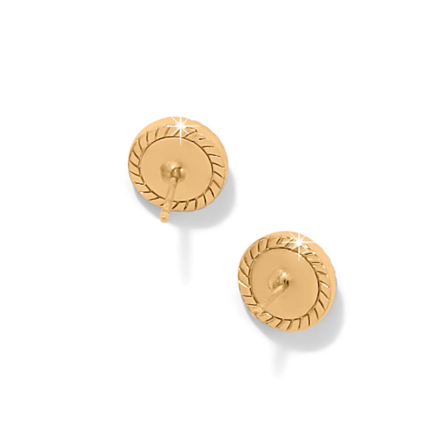 Brighton | Illumina Celeste Dome Post Earrings-Gold