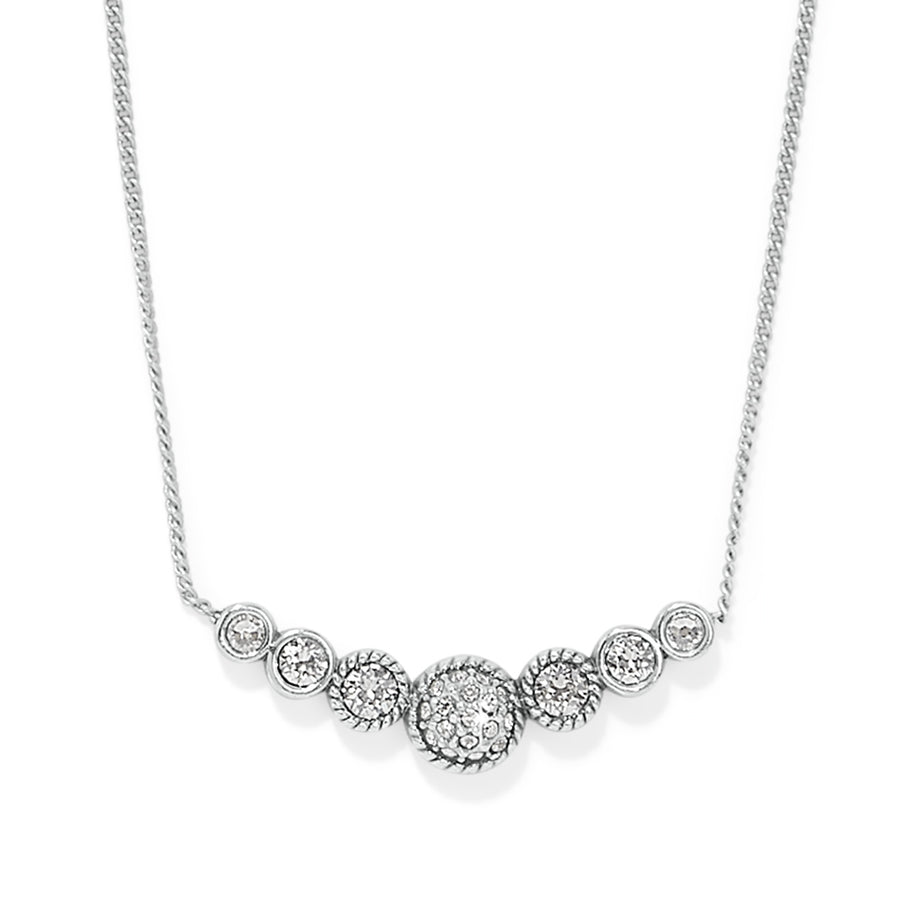 Brighton | Illumina Celeste Bar Necklace-Silver