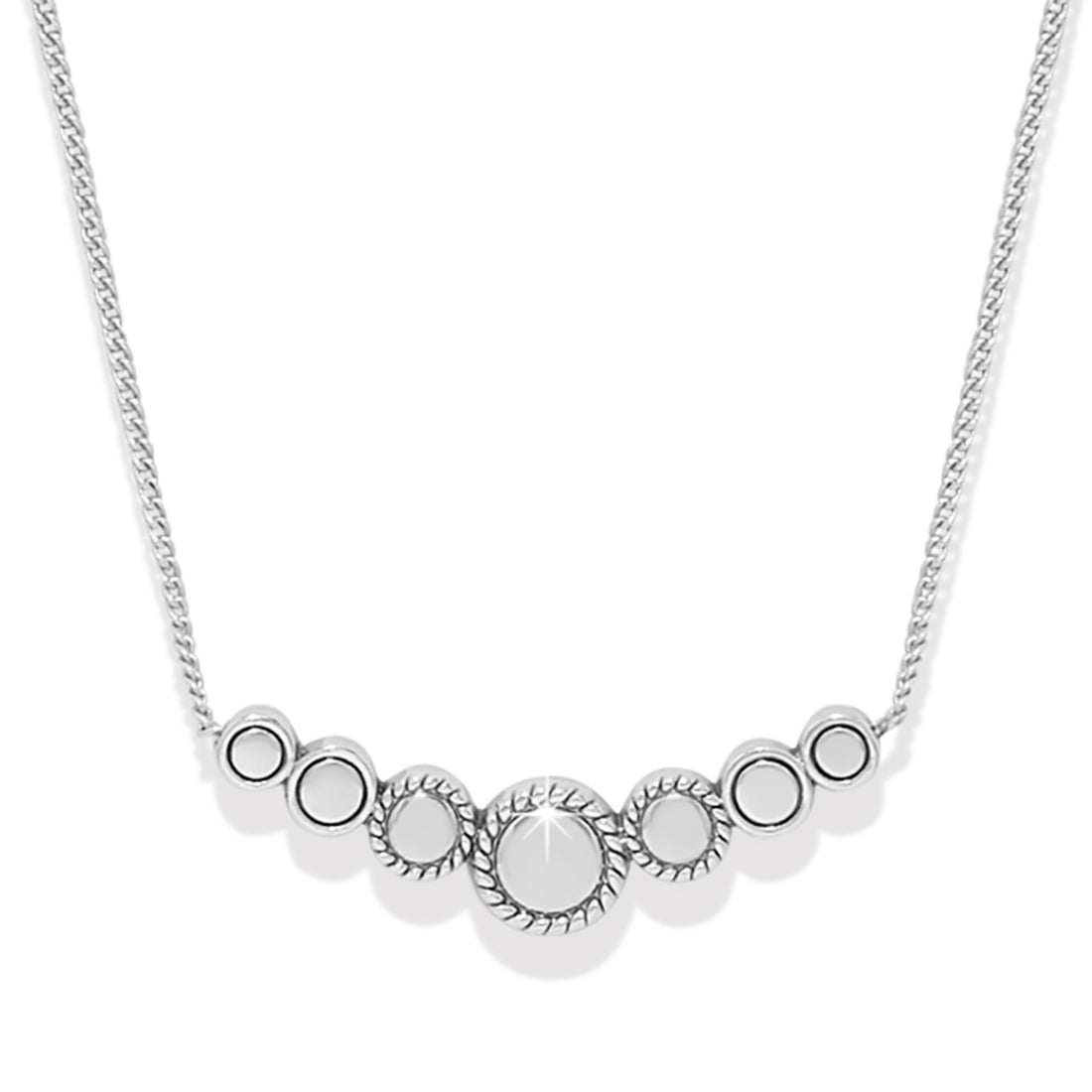 Brighton | Illumina Celeste Bar Necklace-Silver