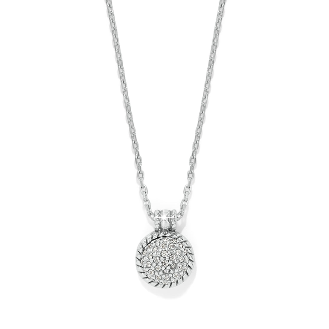 Brighton | Illumina Celeste Dome Necklace-Silver