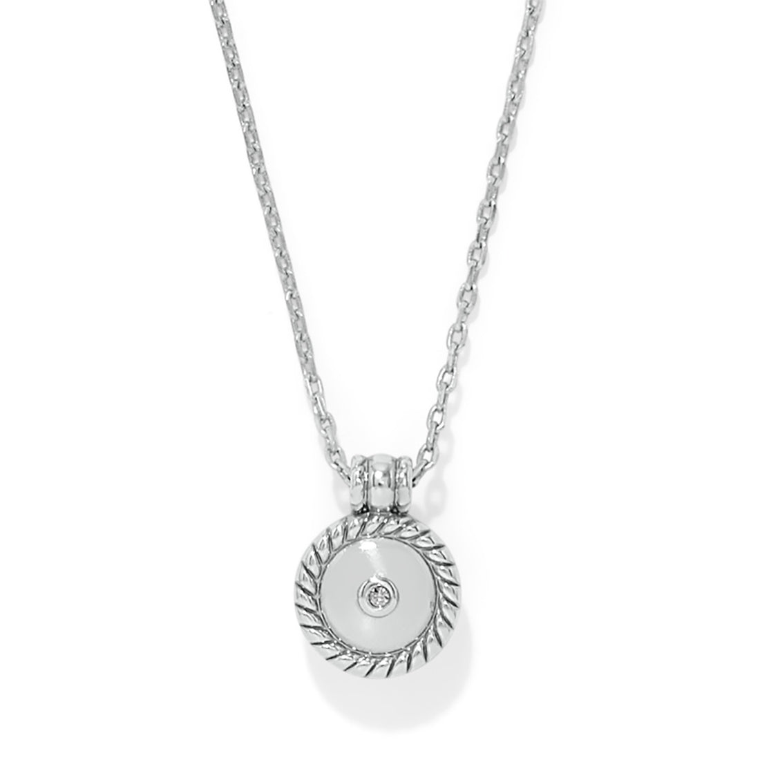 Brighton | Illumina Celeste Dome Necklace-Silver