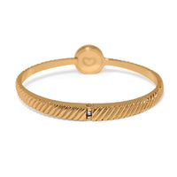Brighton | Illumina Celeste Dome Hinged Bangle-Gold