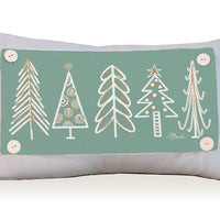 Christmas Lumbar Pillow Swaps