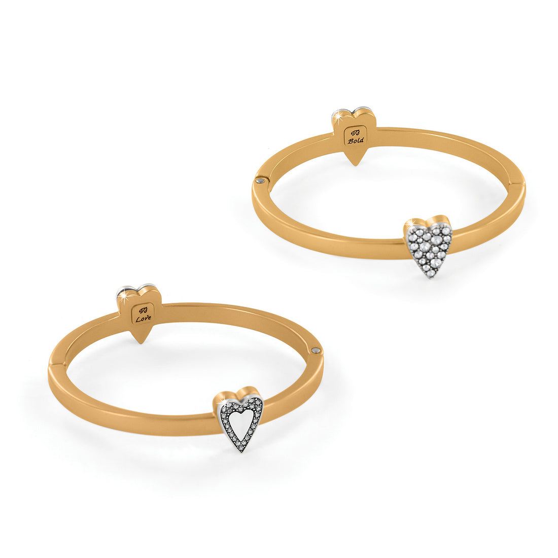 Brighton | Love Messages Be Bold Hinged Bangle