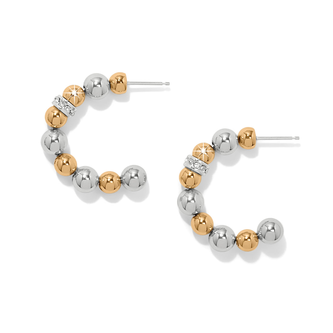 Brighton | Meridian Petite Station Hoop Earrings