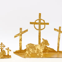 Cross and Lamb Easter Silhouette-Mini