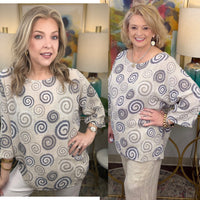 Spiral Sensation Top