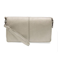 Joy Susan | Everly Crossbody-Metallic Silver