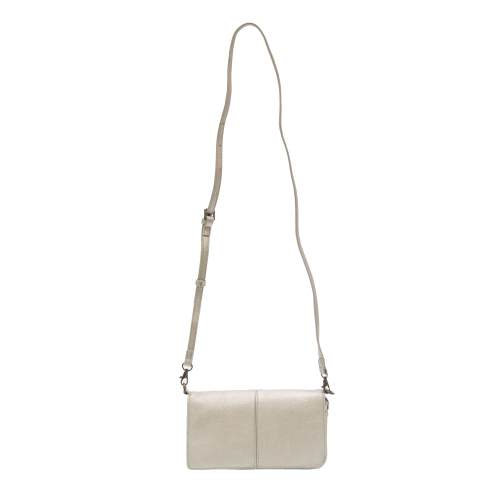 Joy Susan | Everly Crossbody-Metallic Silver
