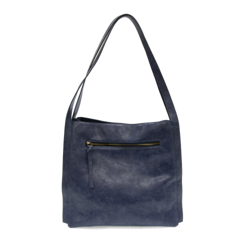Joy Susan | Lollie Medium Tote-Dark Denim