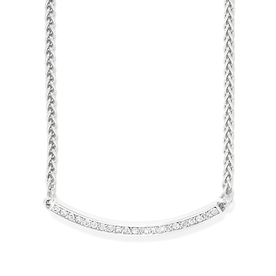 Brighton | Meridian Geo Bar Necklace-Silver