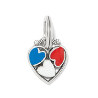 Brighton | Patriotic Heart Charm