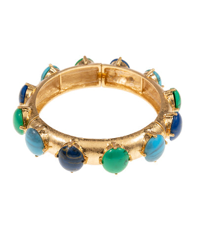 Stretchy Bracelet-Multi Stone! - The Shoppes at Coldwater