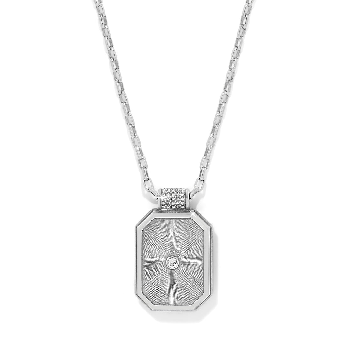 Brighton | Meridian Aurora 67 Necklace-Silver-Golden Shade - The Shoppes at Coldwater
