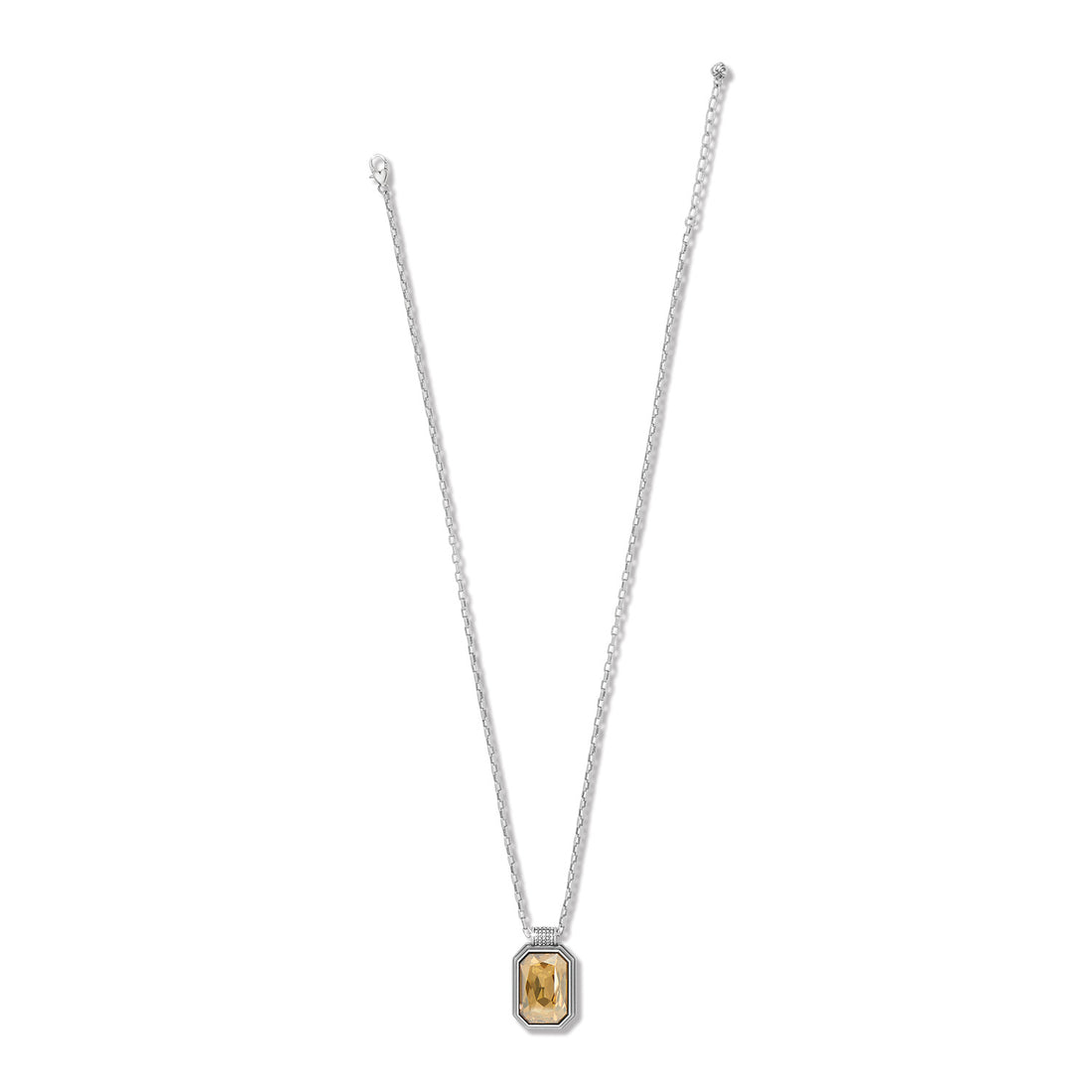 Brighton | Meridian Aurora 67 Necklace-Silver-Golden Shade - The Shoppes at Coldwater