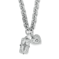 Brighton | Token Lavish Link Charm Necklace-Silver