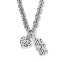 Brighton | Token Lavish Link Charm Necklace-Silver