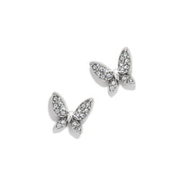 Brighton | Enchanting Butterfly Post Earrings-Silver