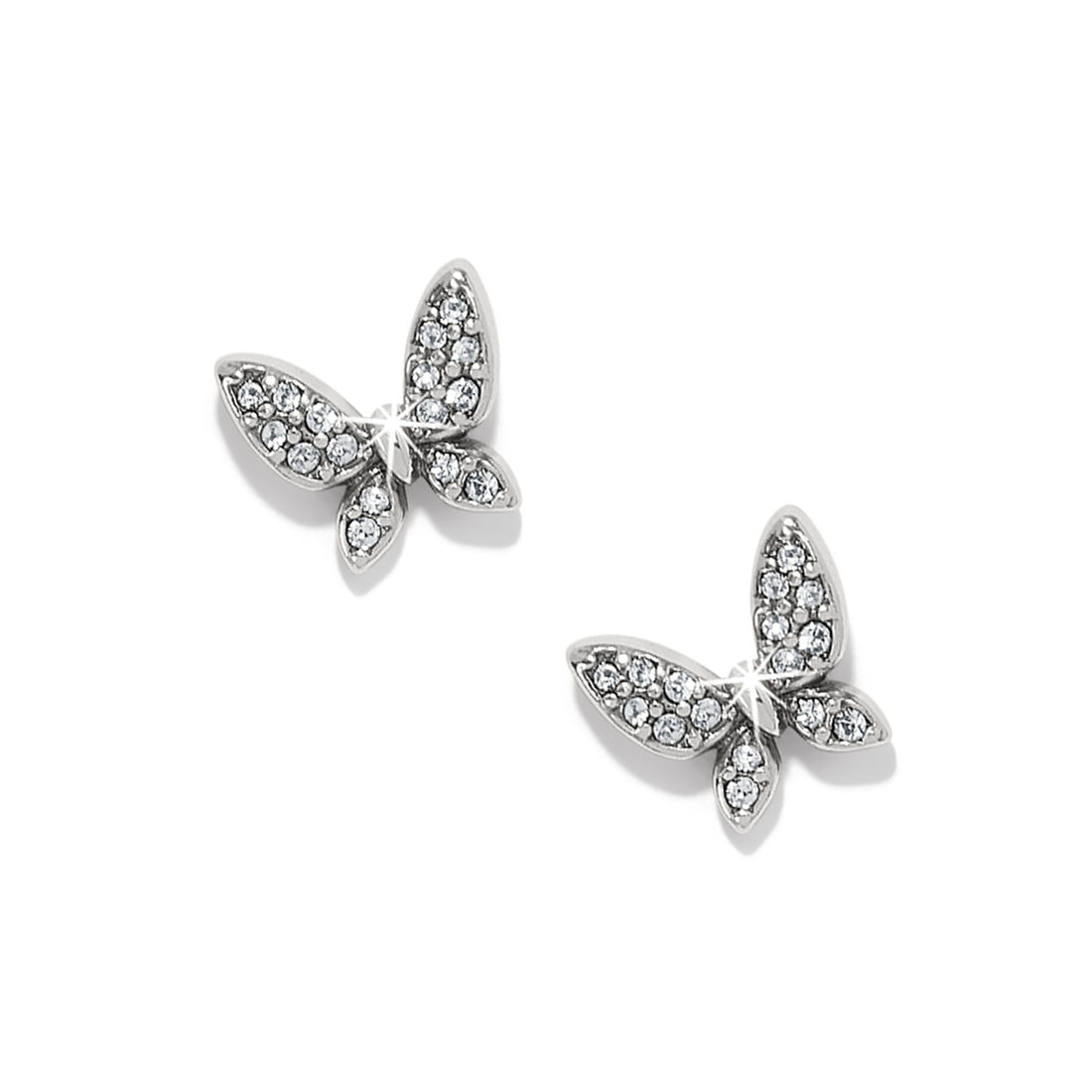 Brighton | Enchanting Butterfly Post Earrings-Silver