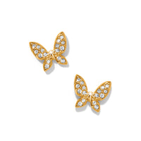 Brighton | Enchanting Butterfly Post Earrings-Gold