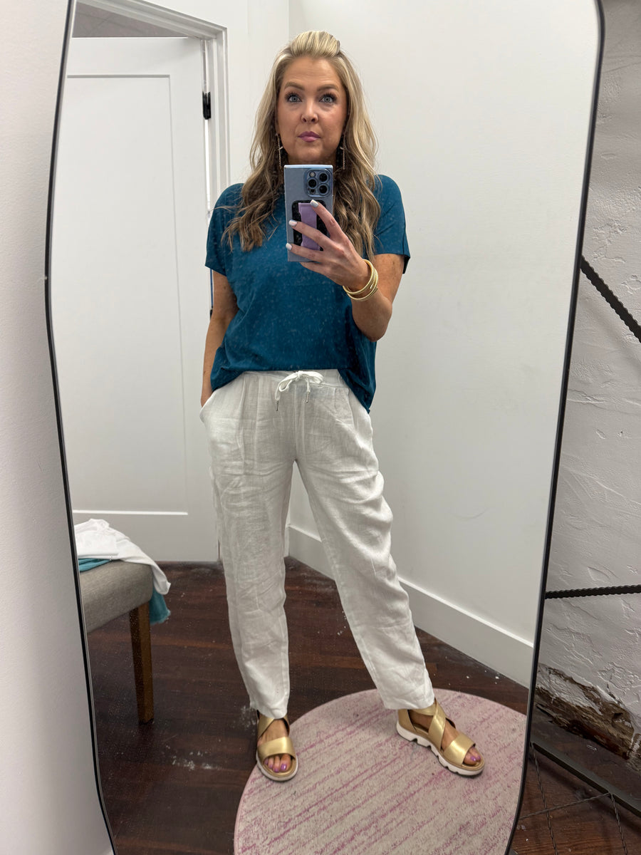 Miles Away Linen Pants