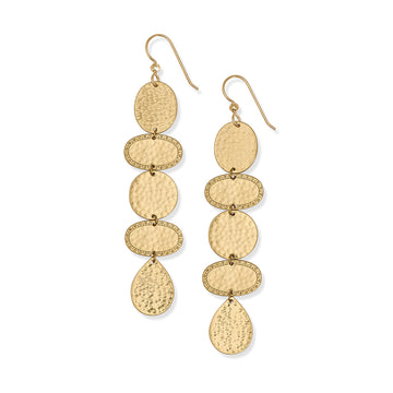 Brighton | Palm Canyon Long Gold Earrings