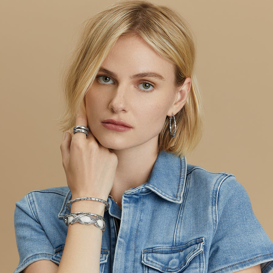 Brighton | Pebble Large Hoop Earrings