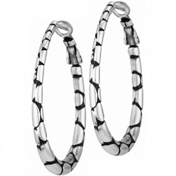 Brighton | Pebble Oval Hoop Earring