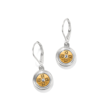 Brighton | Mosaic Round Mini Leverback Earrings