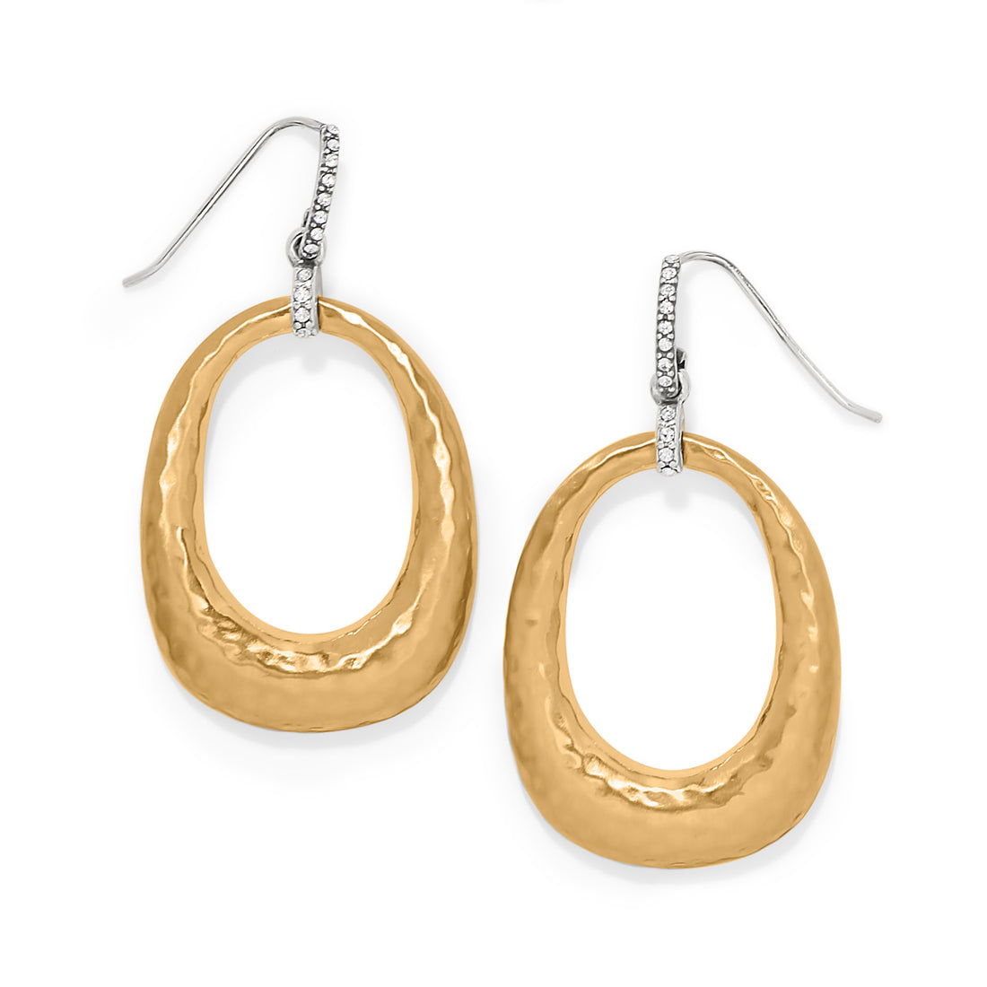 Brighton | Meridian Geo Open Hoop French Wire Earrings