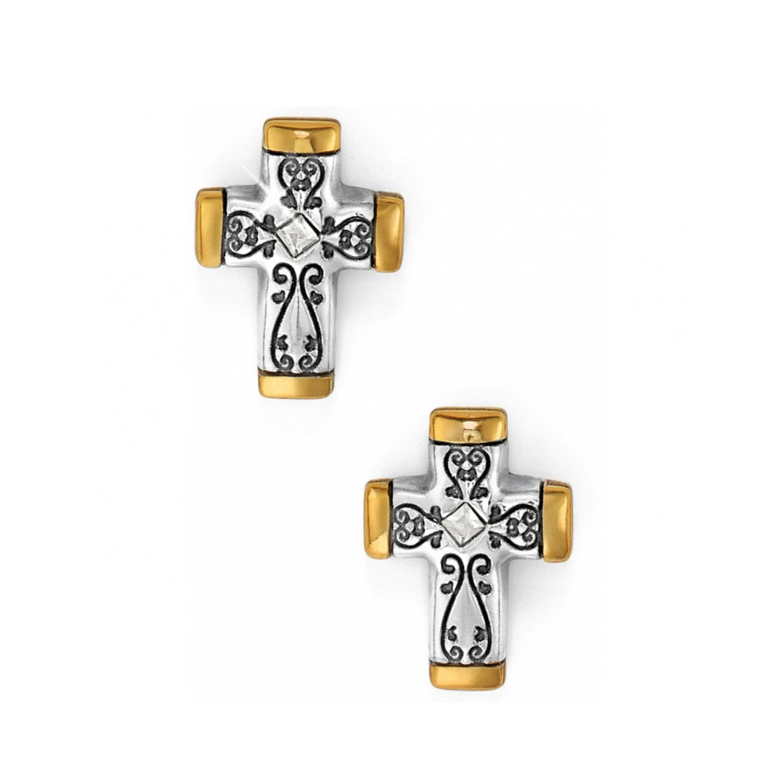 Venezia Cross Stud Earrings