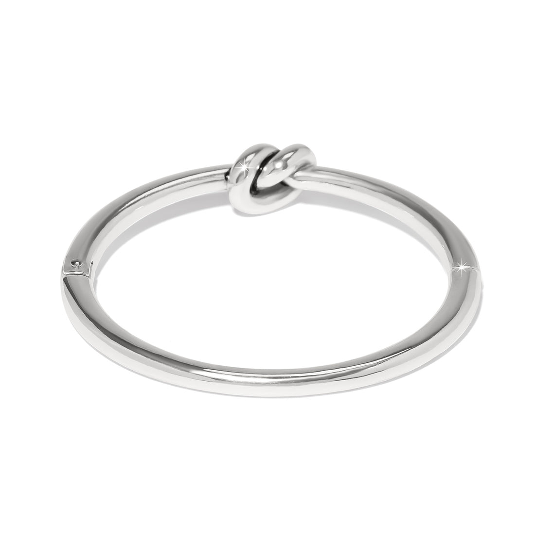 Brighton | Interlok Single Knot Silver Hinge Bracelet