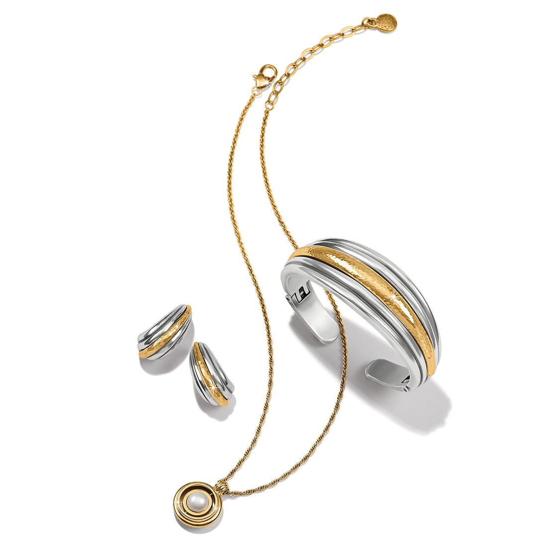 Brighton | Ferrara Deco Hoop Earrings (Large)