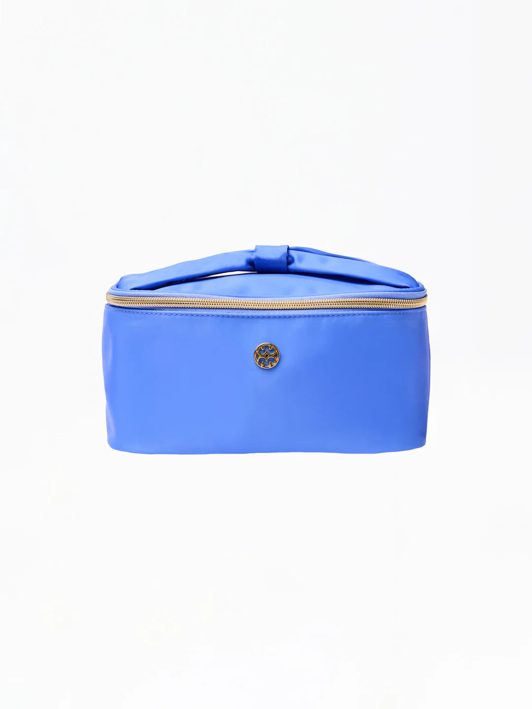 Mary Square Kiss and Makeup Bag-Cornflower