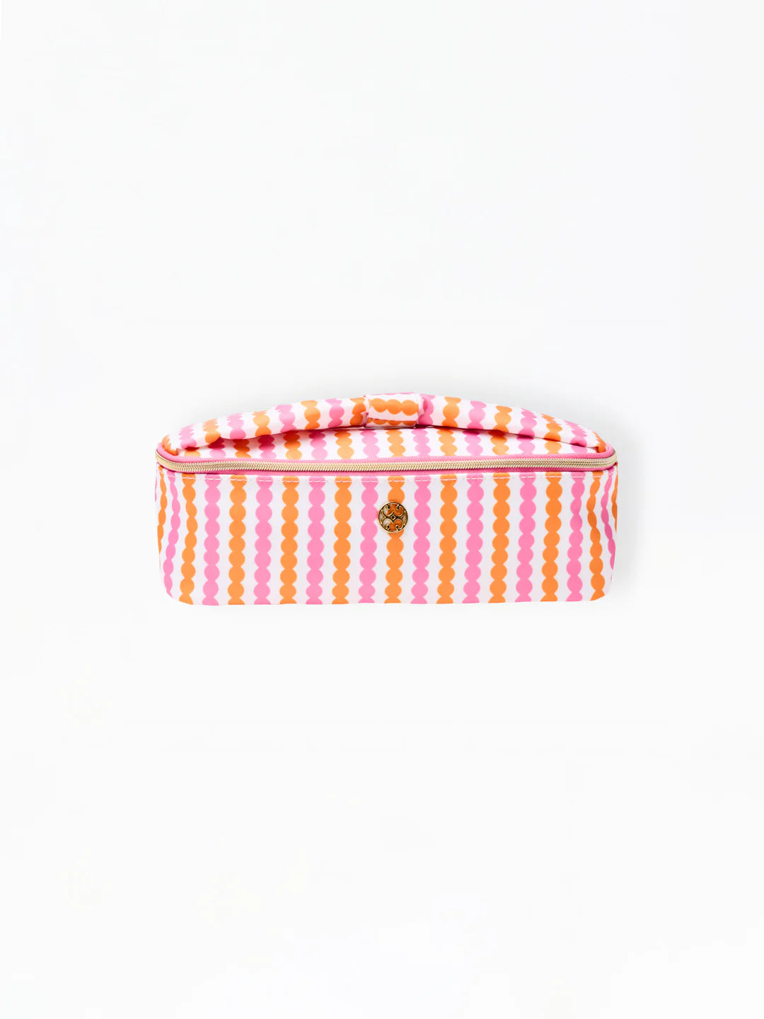 Mary Square Kiss and Makeup Mini Bag-Sunstripe