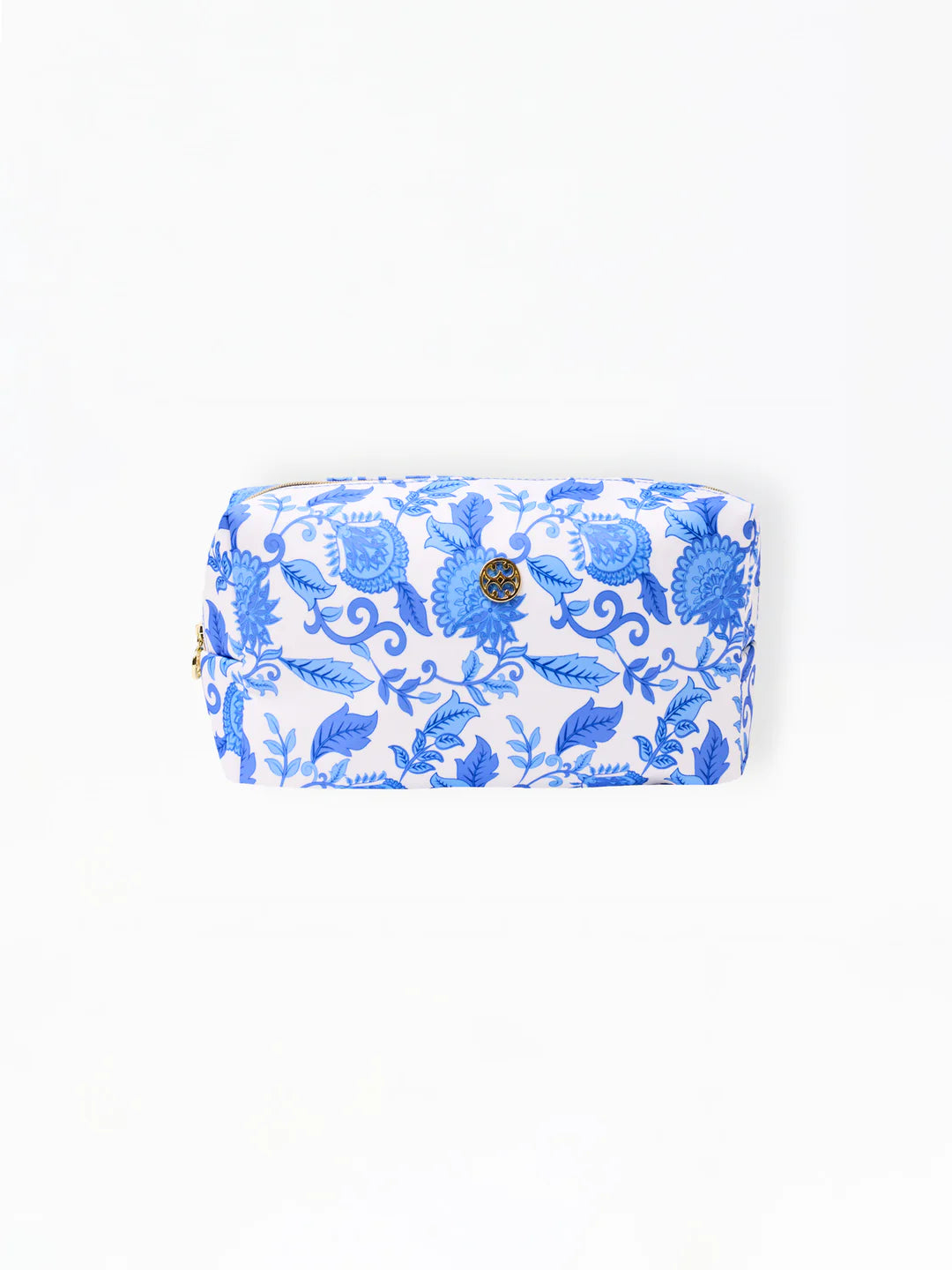 Mary Square Let’s Face It Bag-Porcelain Vines