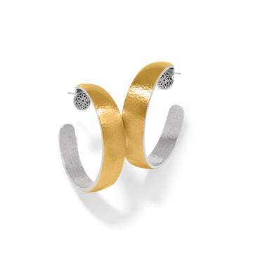 Brighton | Ferrara Entrata Moon Large Hoop Earrings
