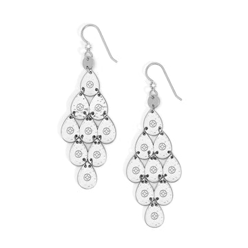 Brighton | Palm Canyon Teardrop Silver Earrings