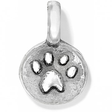 Brighton | Silver Token Paw Charm