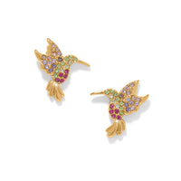 Brighton | Enchanting Gem Hummingbird Earrings