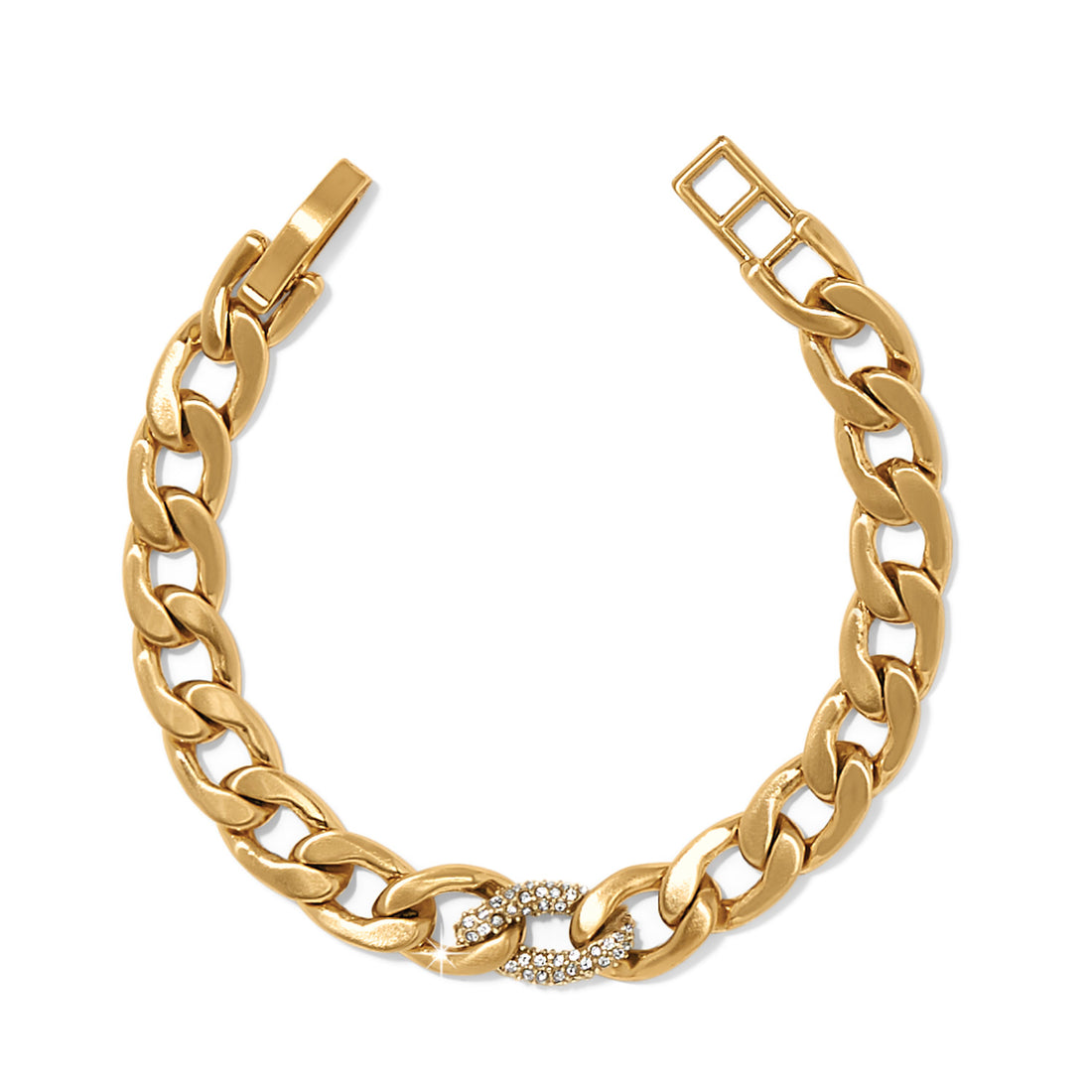 Brighton | Cleo Pave Link Bracelet-Gold