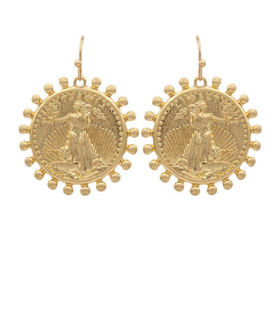 Coin Earrings