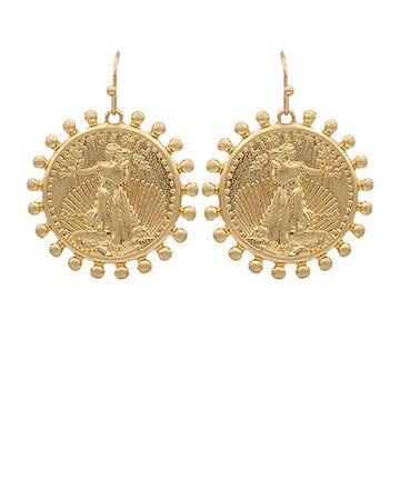 Coin Earrings