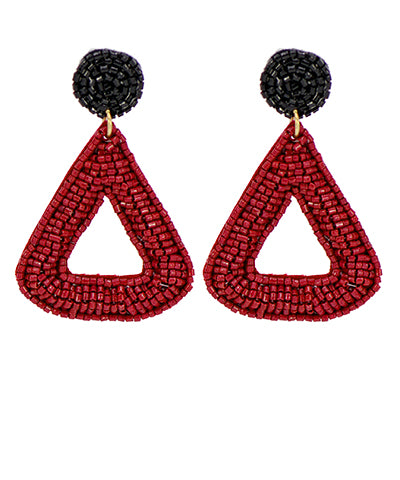 No Crying Game Day Earrings-3 Colors!