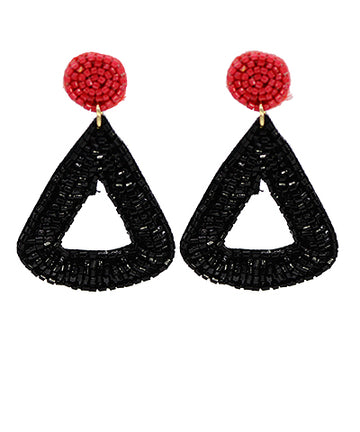 No Crying Game Day Earrings-3 Colors!