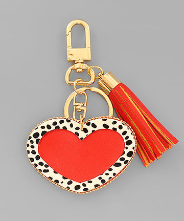 Heart Keychain/Bag Charm