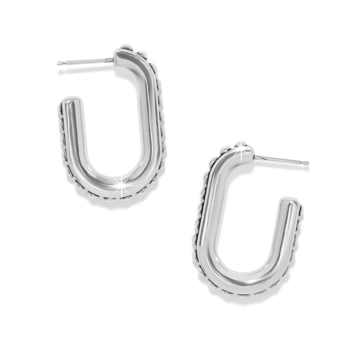 Brighton | Pretty Tough Link Hoop Earrings