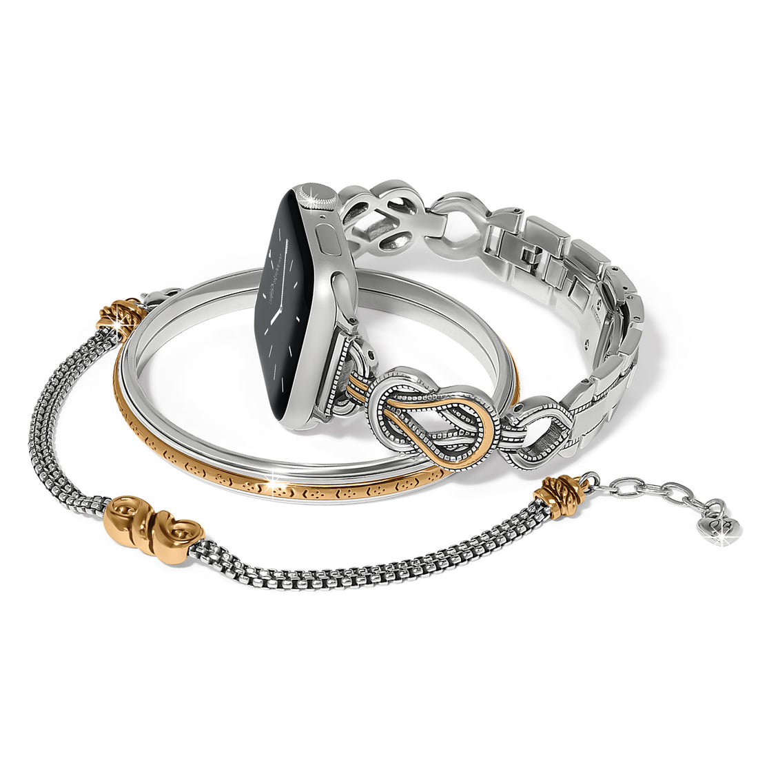 Brighton | Interlok Harmony Two Tone Watch Band